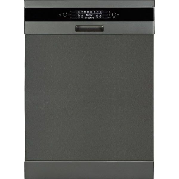 Award 60cm Black Steel Freestanding 15 Place Dishwasher (DWT36BS)