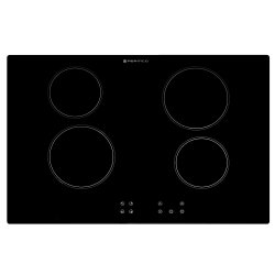 Parmco 75cm Frameless Black 4 Zone Ceramic Hob with Touch Controls (HX-2-75NF-CER-T)