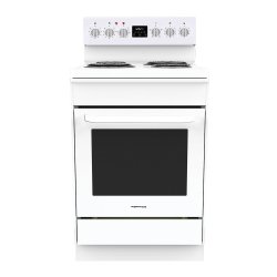 Parmco 60cm White Freestanding Electric Radiant Coil Elements Cooker (FS60WR4)
