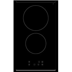 Eurotech 30cm Black 2 Zone Ceramic Cooktop with Sensor Touch Controls (ED-CC302T)