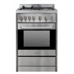 Parmco 60cm SS Freestanding Gas Hob & Gas Oven Cooker (FS600-GAS GAS)