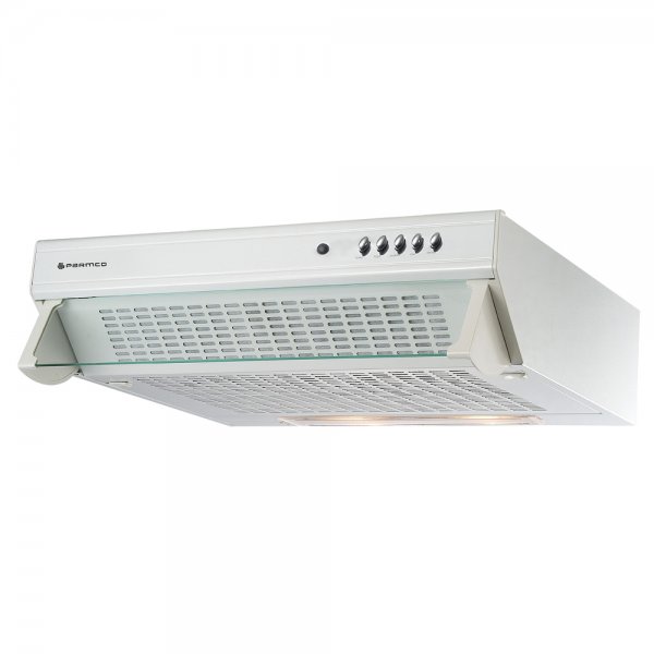 Parmco 60cm Caprice Concealed or Wall Mounted Top or Rear Vented White Rangehood - 350m3-hr (T5C-6W-350)