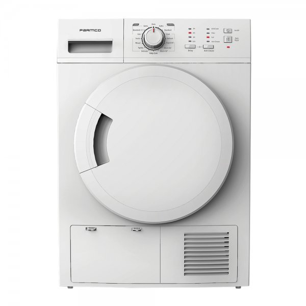 Parmco 7kg White Front Loading Condensor Dryer (DR7WCON) 