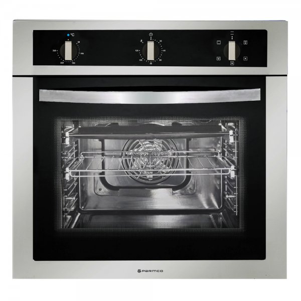 Parmco 60cm Electric 58L Stainless Steel Oven (OX-1-6S-5)