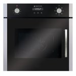 Parmco 60cm Black Glass SS Side Door Opening Built-In Oven (PPOV-6S-SIDE-1)